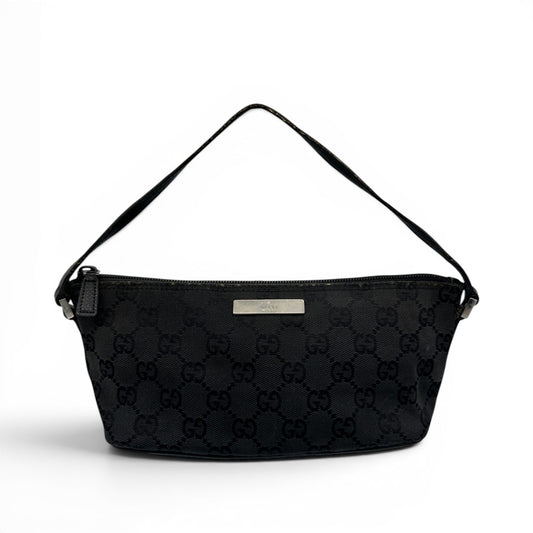 Vintage Gucci Boat Pochette Shoulder Bag