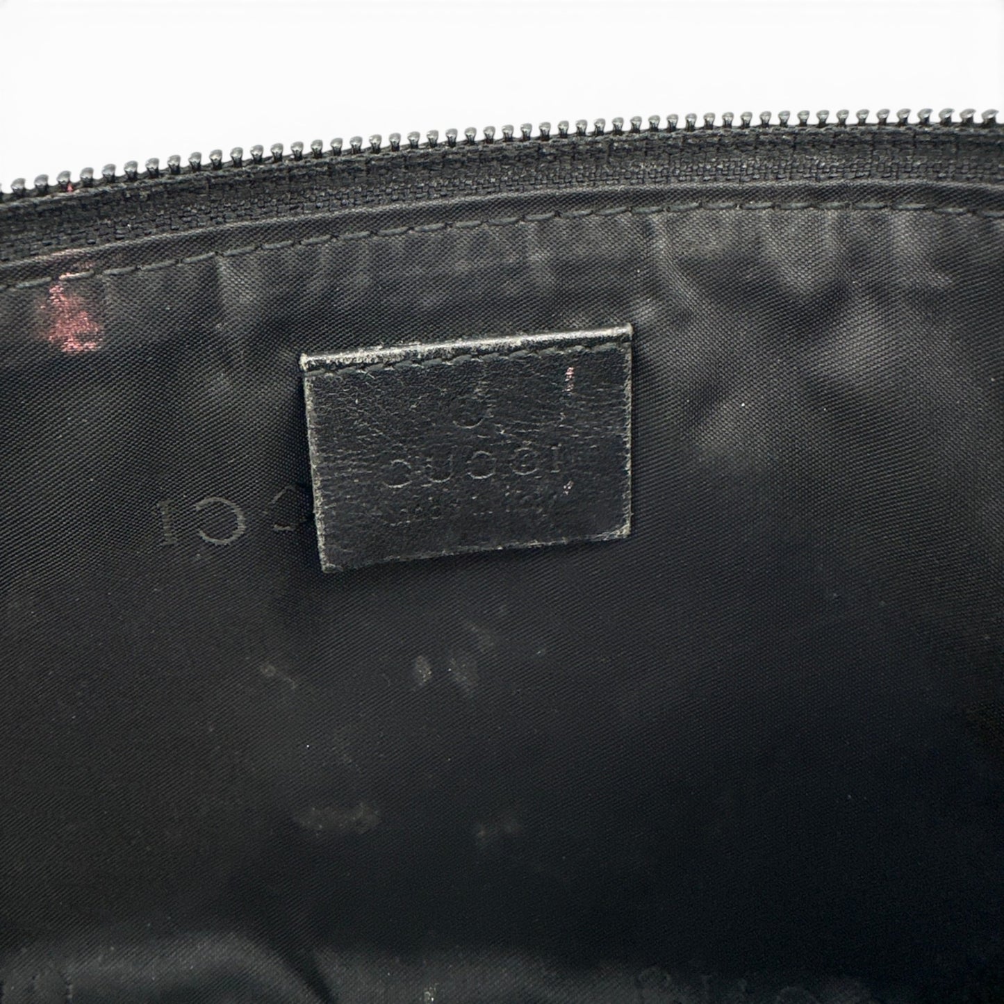 Vintage Gucci Boat Pochette Shoulder Bag