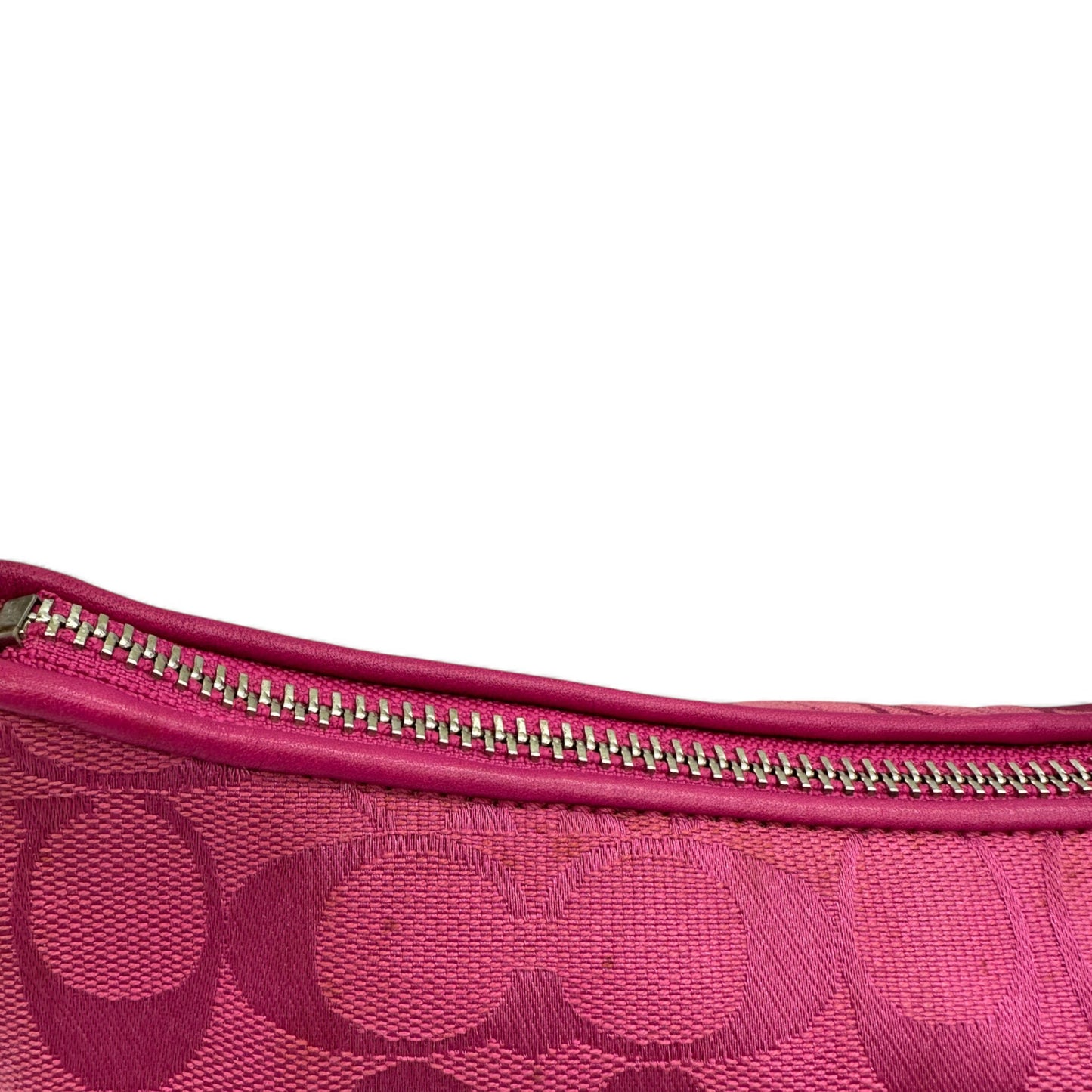 Vintage Coach 6371 East West Baguette Shoulder Bag