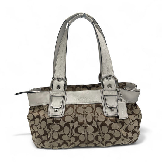 Vintage Coach F13742 Large Tote Shoulder Bag