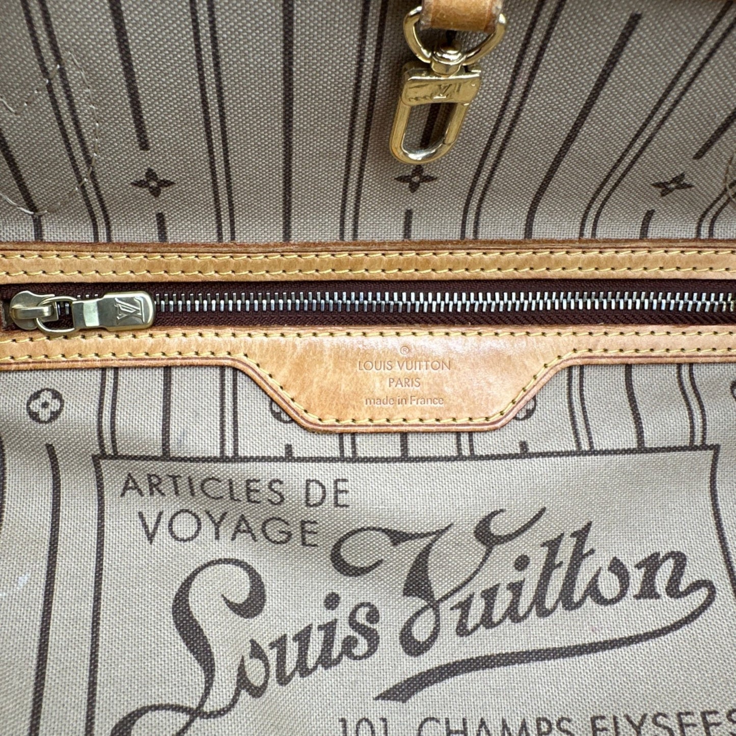 Louis Vuitton Neverfull PM Tote Handbag