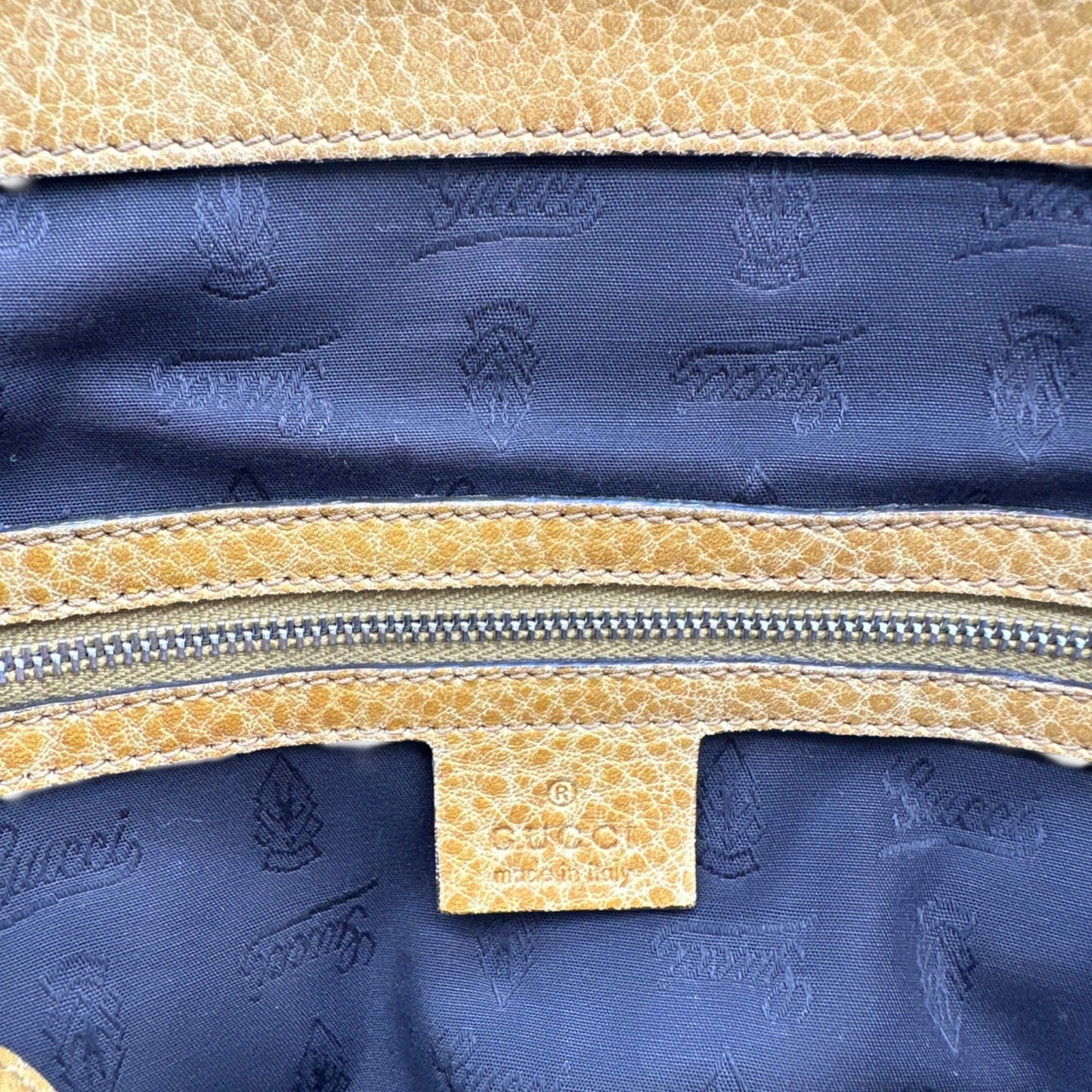 Vintage Gucci Bamboo Tote Shopper Bag
