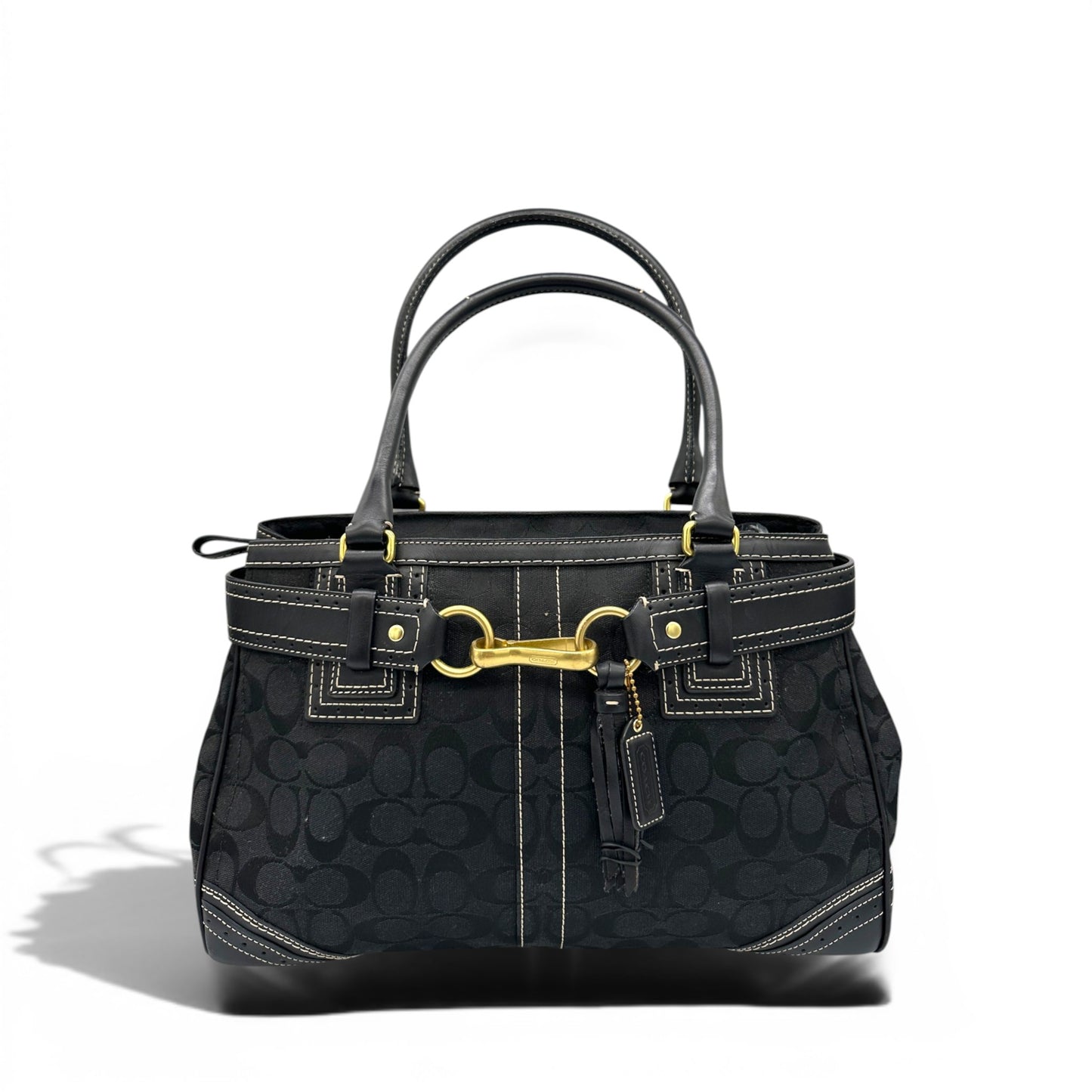 Vintage Coach 10508 Hamptons Horsebit Handbag