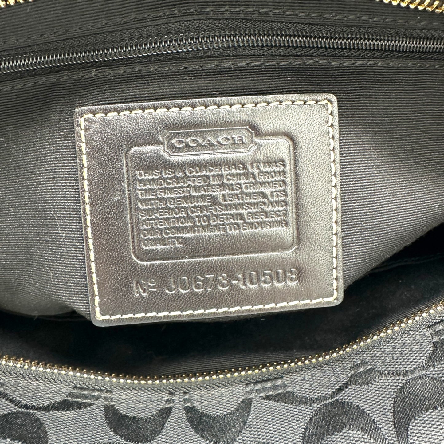 Vintage Coach 10508 Hamptons Horsebit Handbag