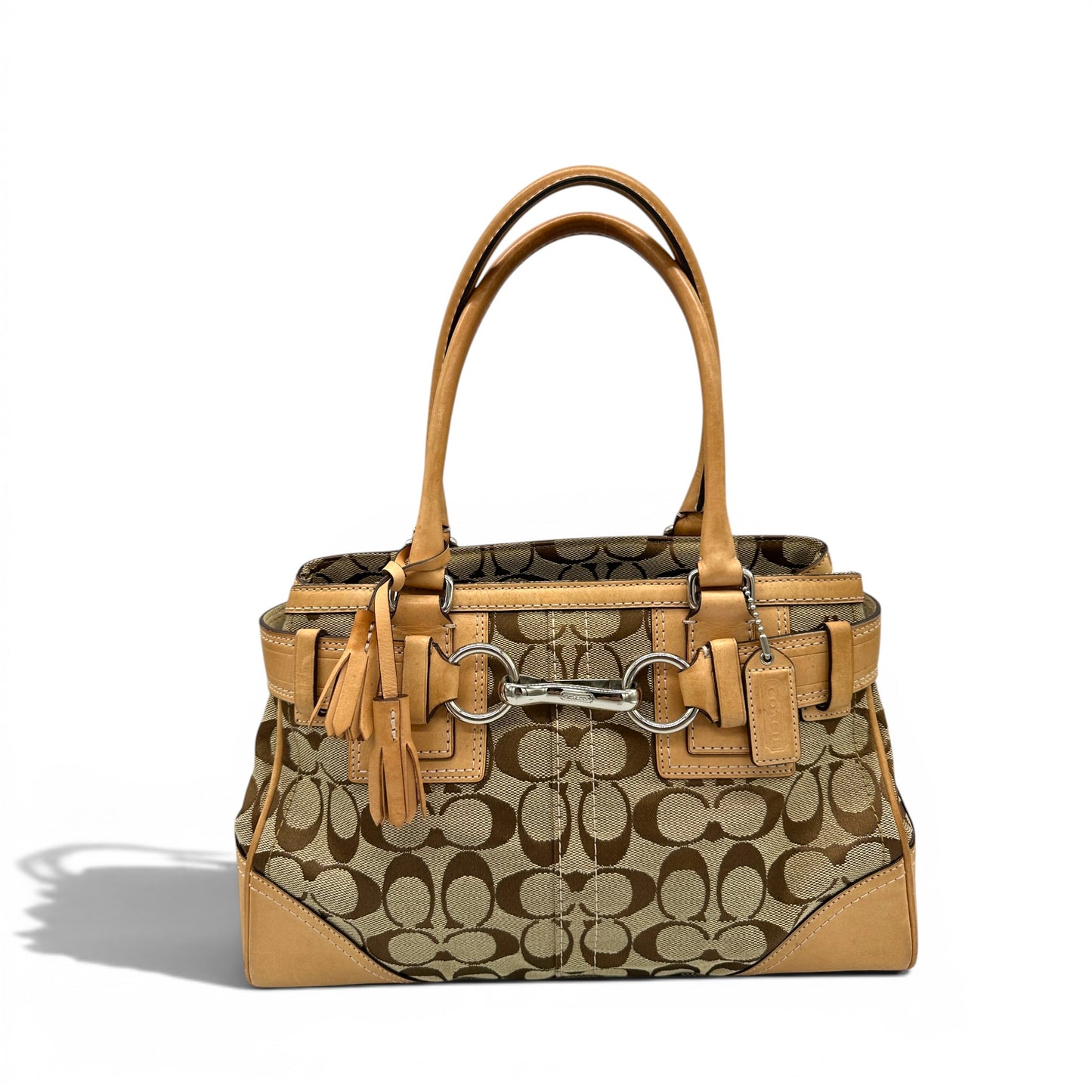 Vintage Coach 10245 Hampton Clip Handbag