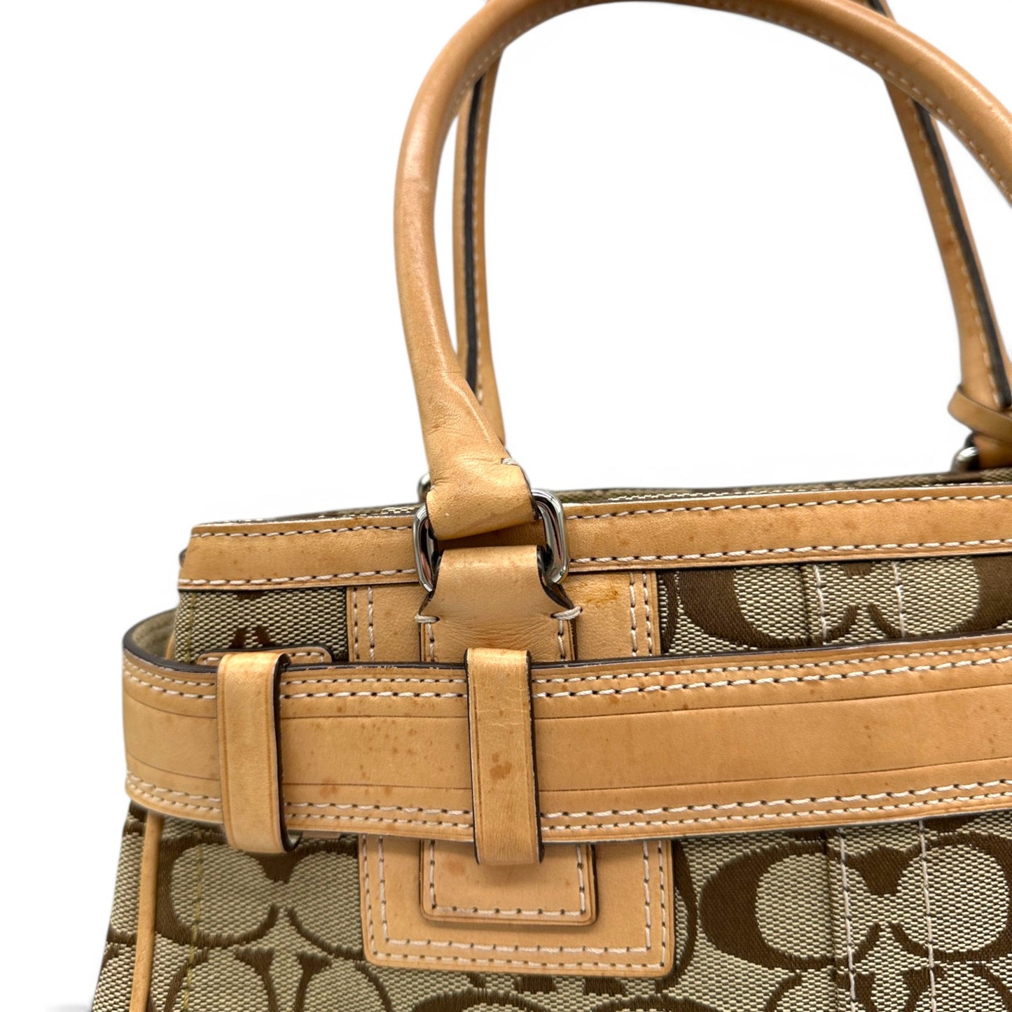 Vintage Coach 10245 Hampton Clip Handbag