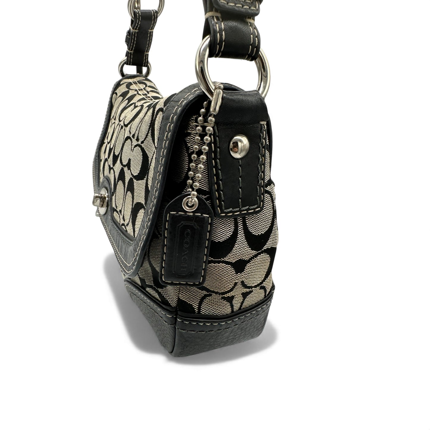 Vintage Coach F10983 Chelsea Turnlock Schultertasche