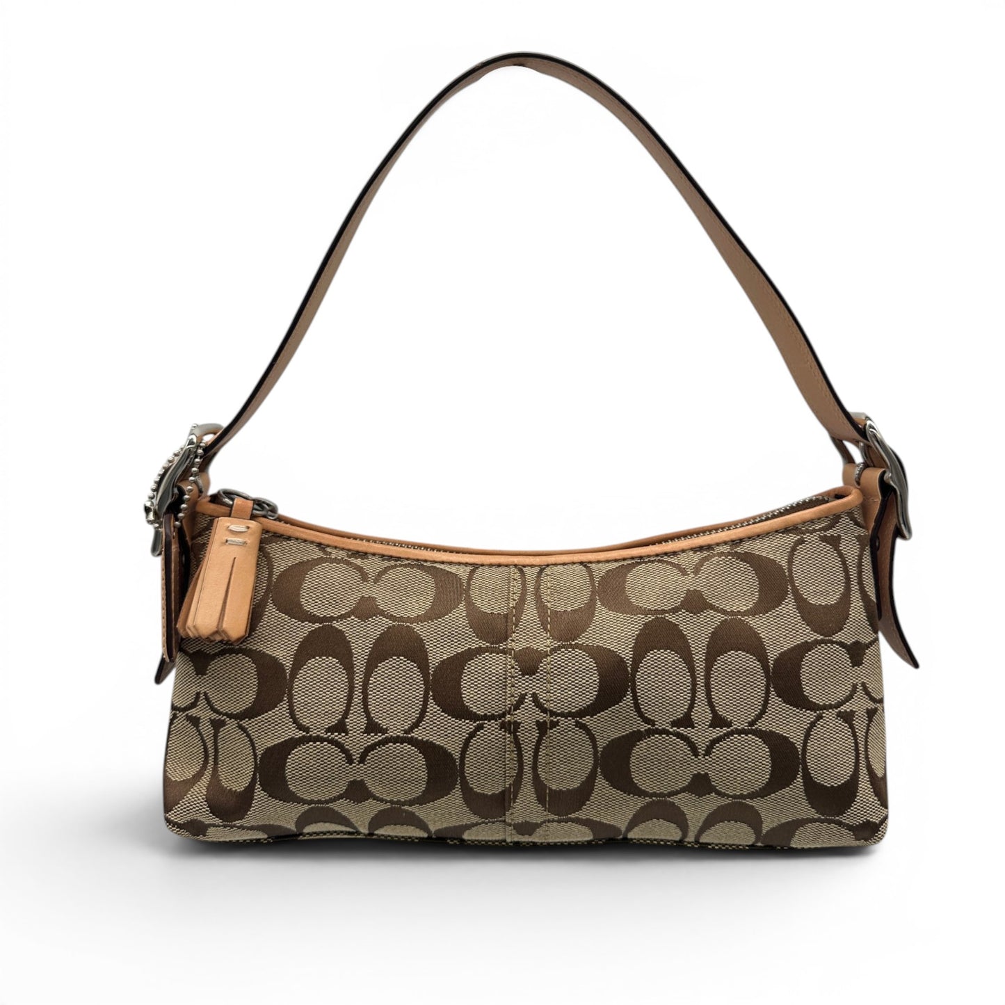 Vintage Coach 8K01 Baguette Schultertasche