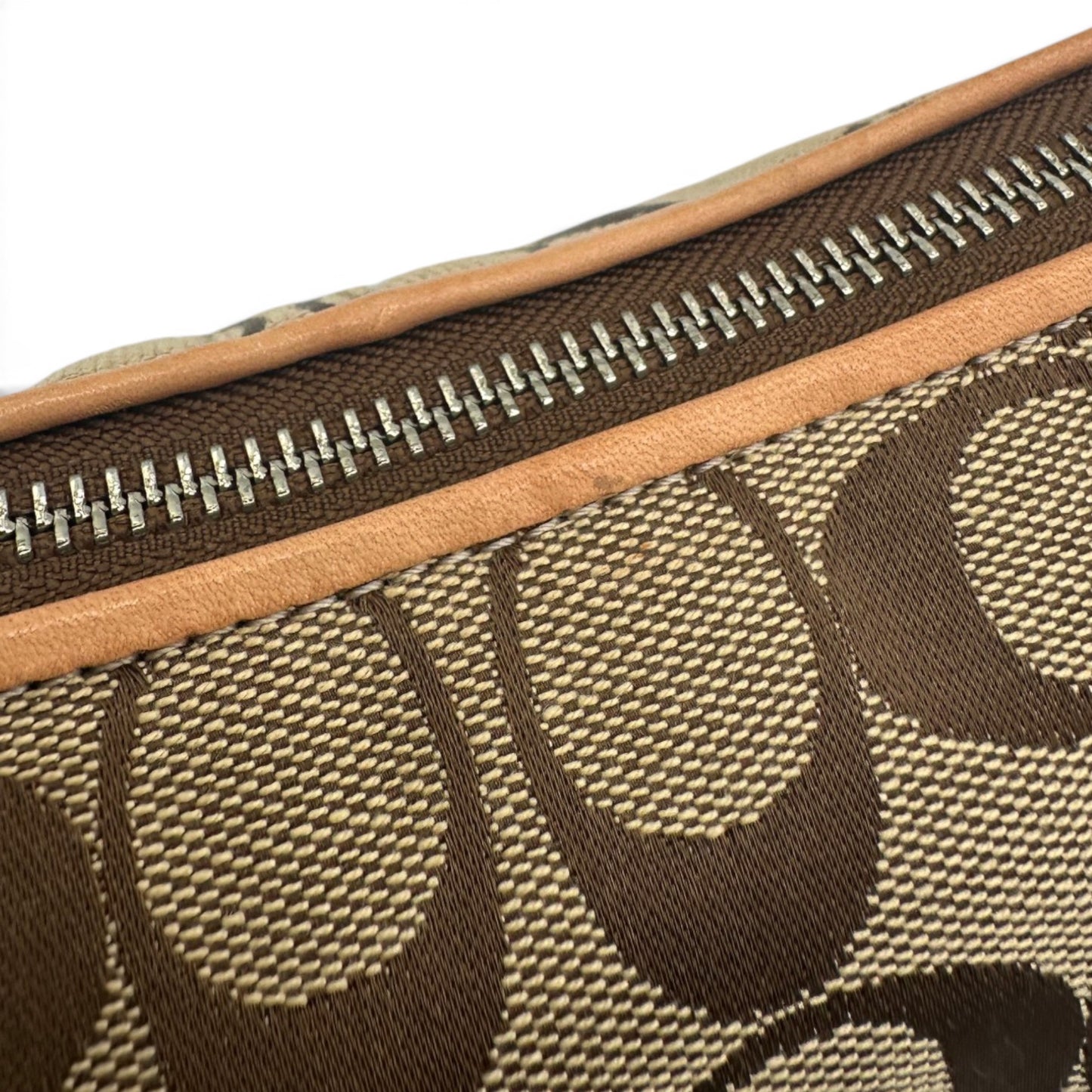 Vintage Coach 8K01 Baguette Schultertasche