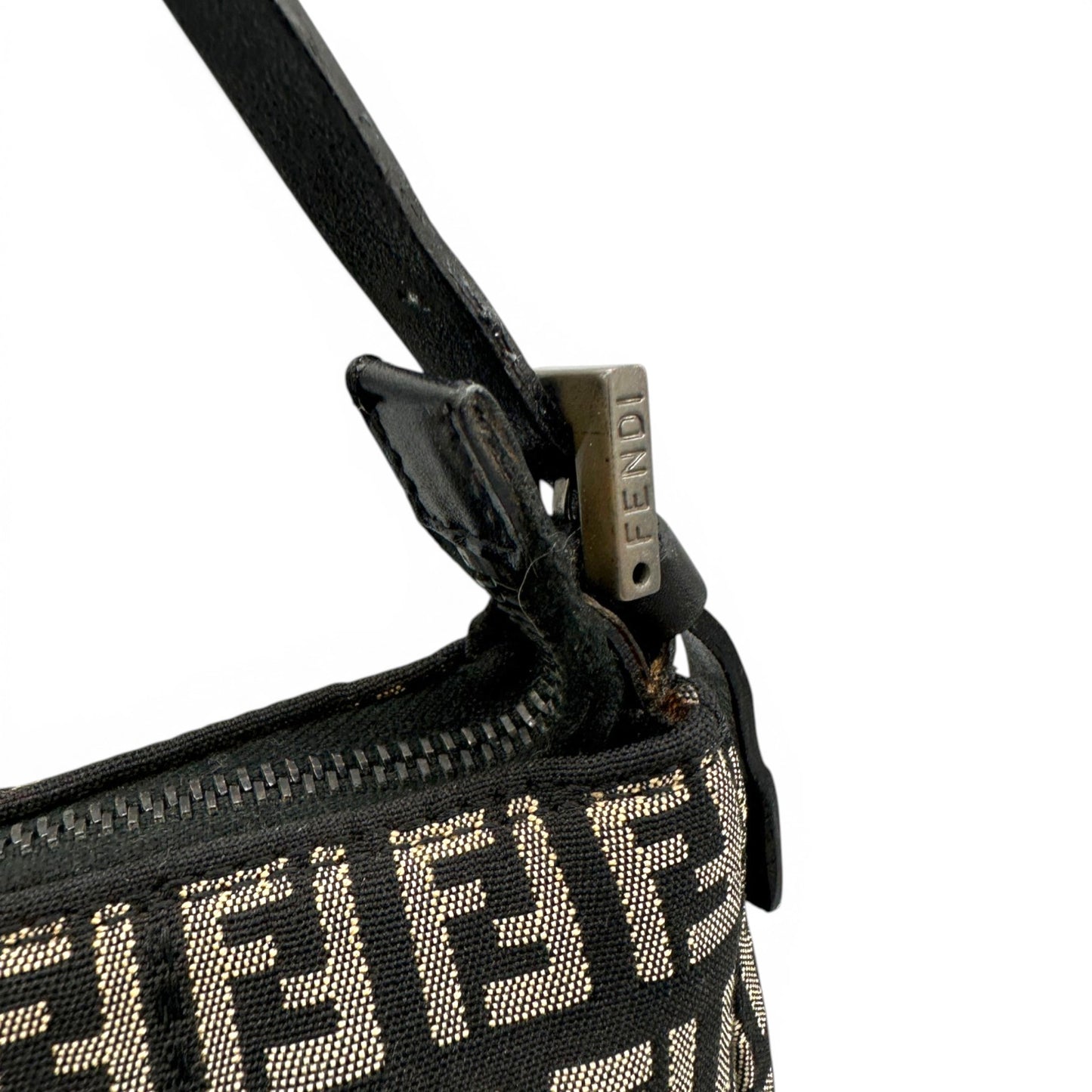 Vintage Fendi Zucchino Shoulder Bag