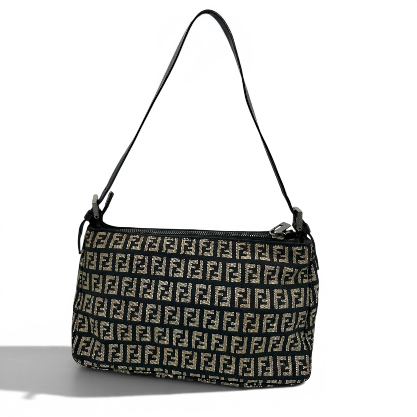 Vintage Fendi Zucchino Shoulder Bag