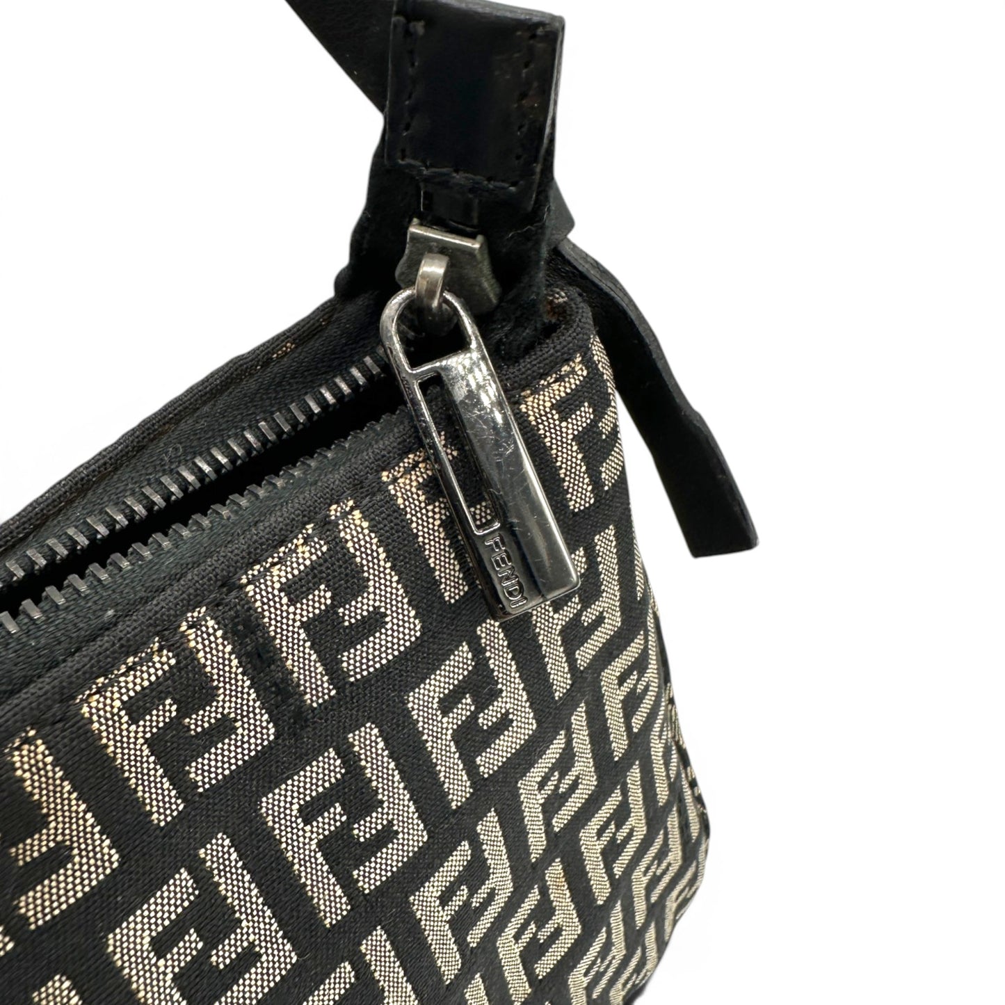 Vintage Fendi Zucchino Shoulder Bag