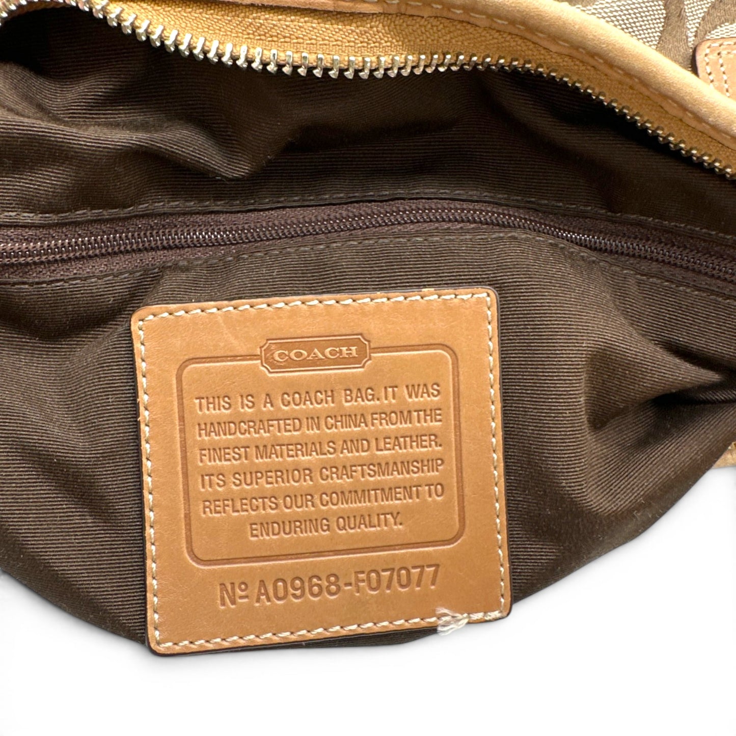 Vintage Coach F07077 Soho Shoulder Bag