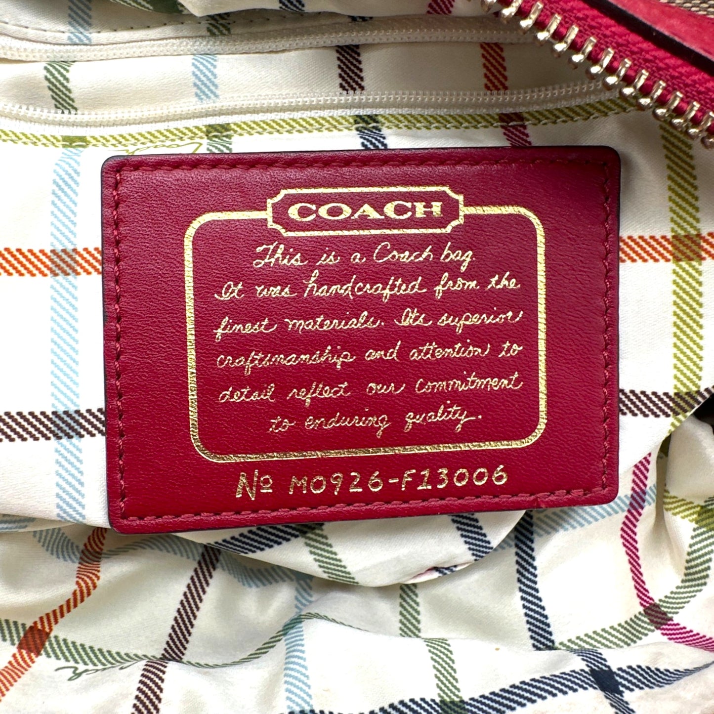 Vintage Coach F13006 Shoulder Bag