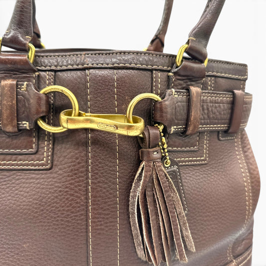 Vintage Coach 10214 Hampton Clip Handbag