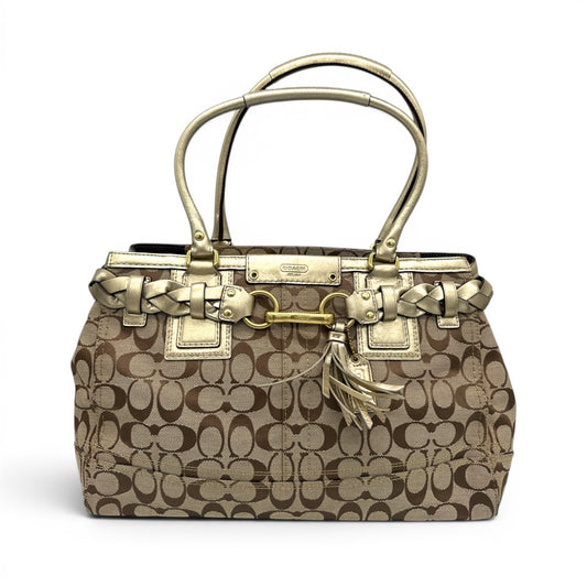 Vintage Coach F13068 Hampton Clip Handbag