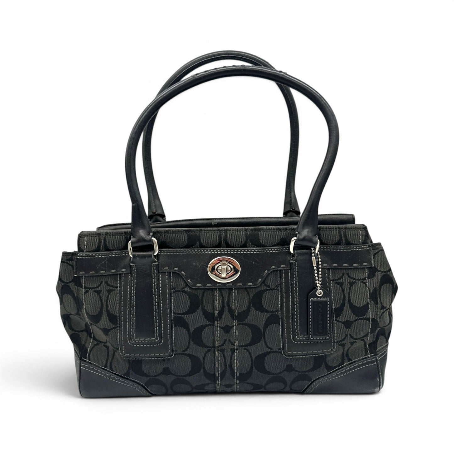 Vintage Coach 11589 Turnlock Handbag