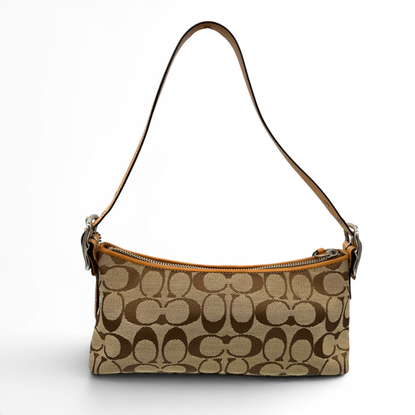 Vintage Coach 8K01 Baguette Schultertasche
