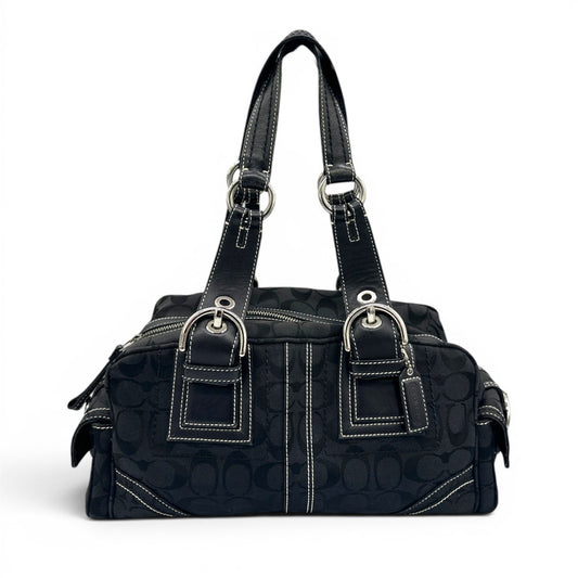 Vintage Coach 10078 Soho Mini Boston Shoulder Bag