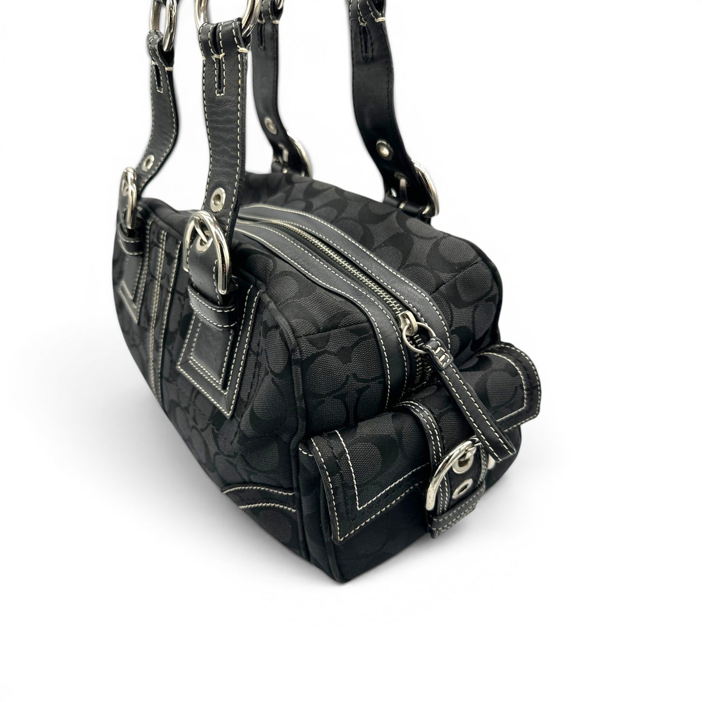 Vintage Coach 10078 Soho Mini Boston Shoulder Bag