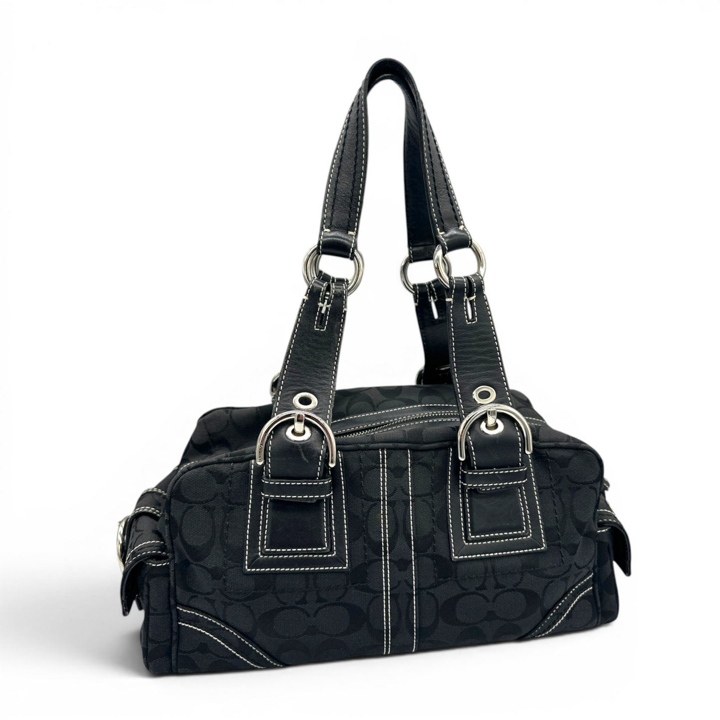 Vintage Coach 10078 Soho Mini Boston Shoulder Bag