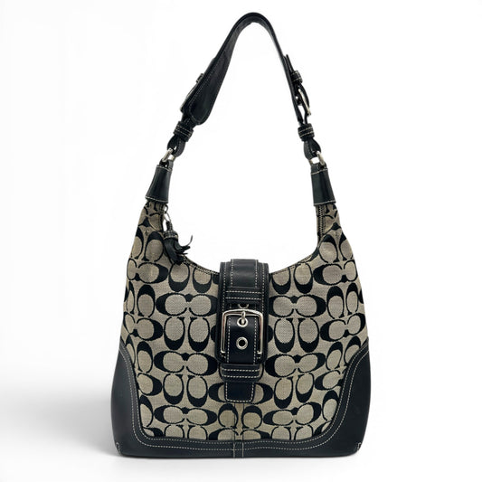 Sac à bandoulière vintage Coach 6824 Crescent