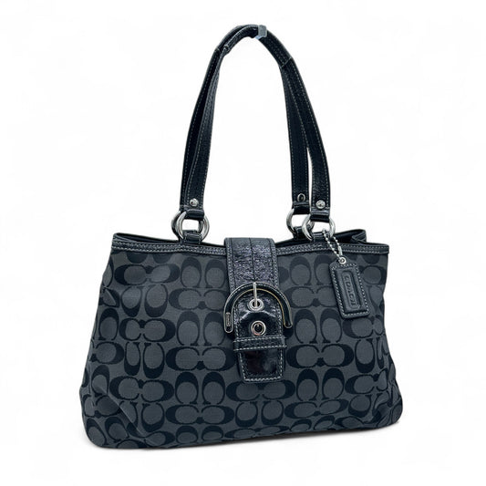 Vintage Coach F18750 Soho Buckle Tote Shoulder Bag