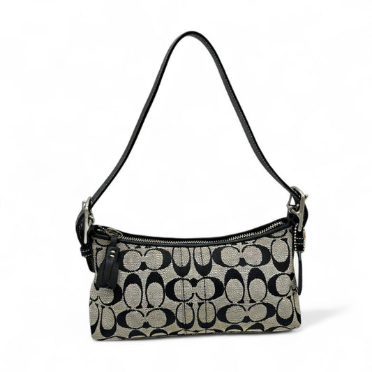 Vintage Coach 6371 East West Baguette Shoulder Bag