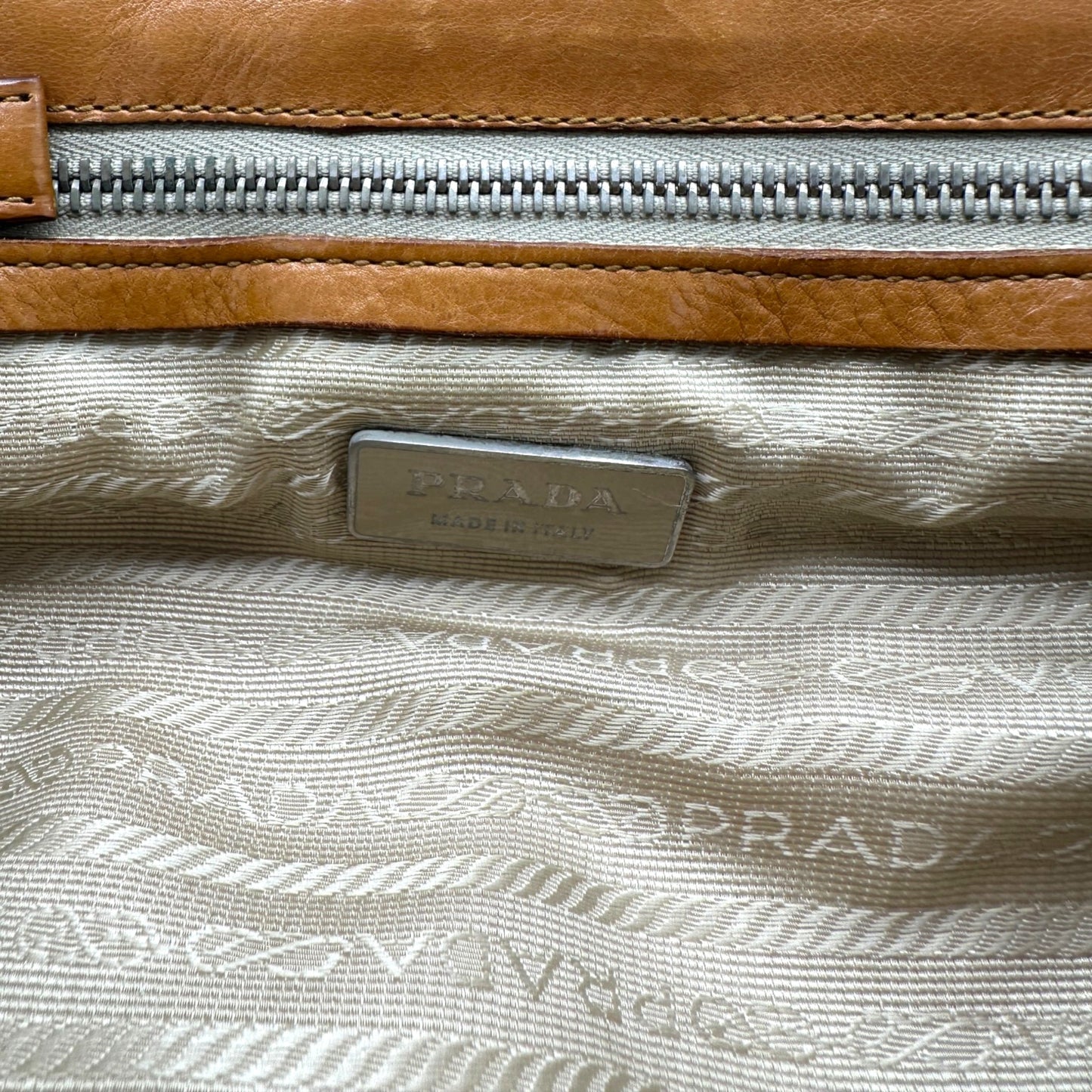 Vintage Prada Belted Shoulder Bag