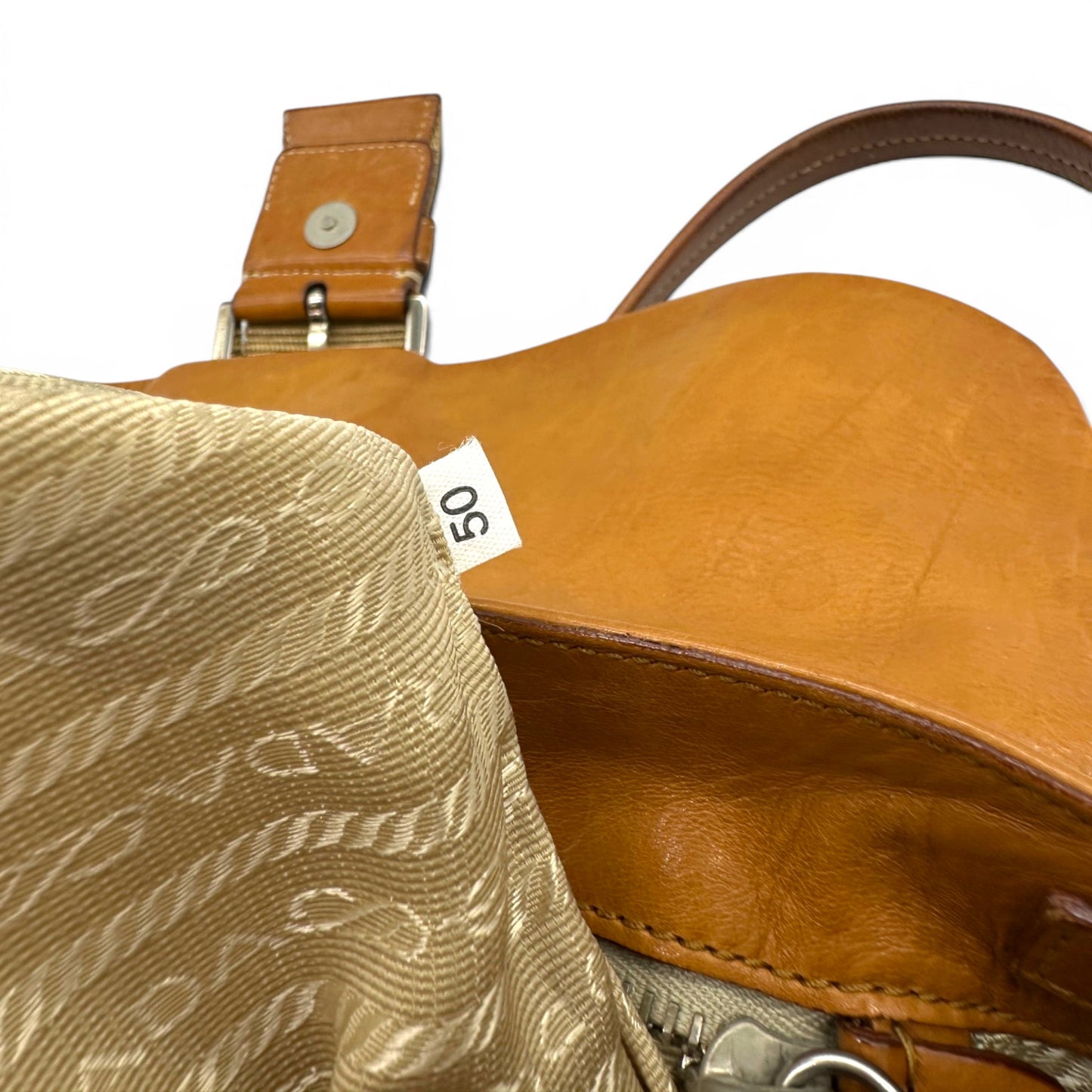 Vintage Prada Belted Shoulder Bag