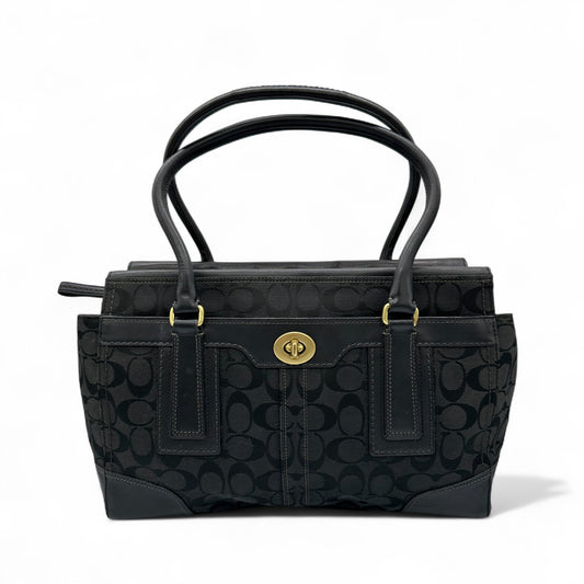 Vintage Coach Hampton Carryall 11063 Turnlock Handbag