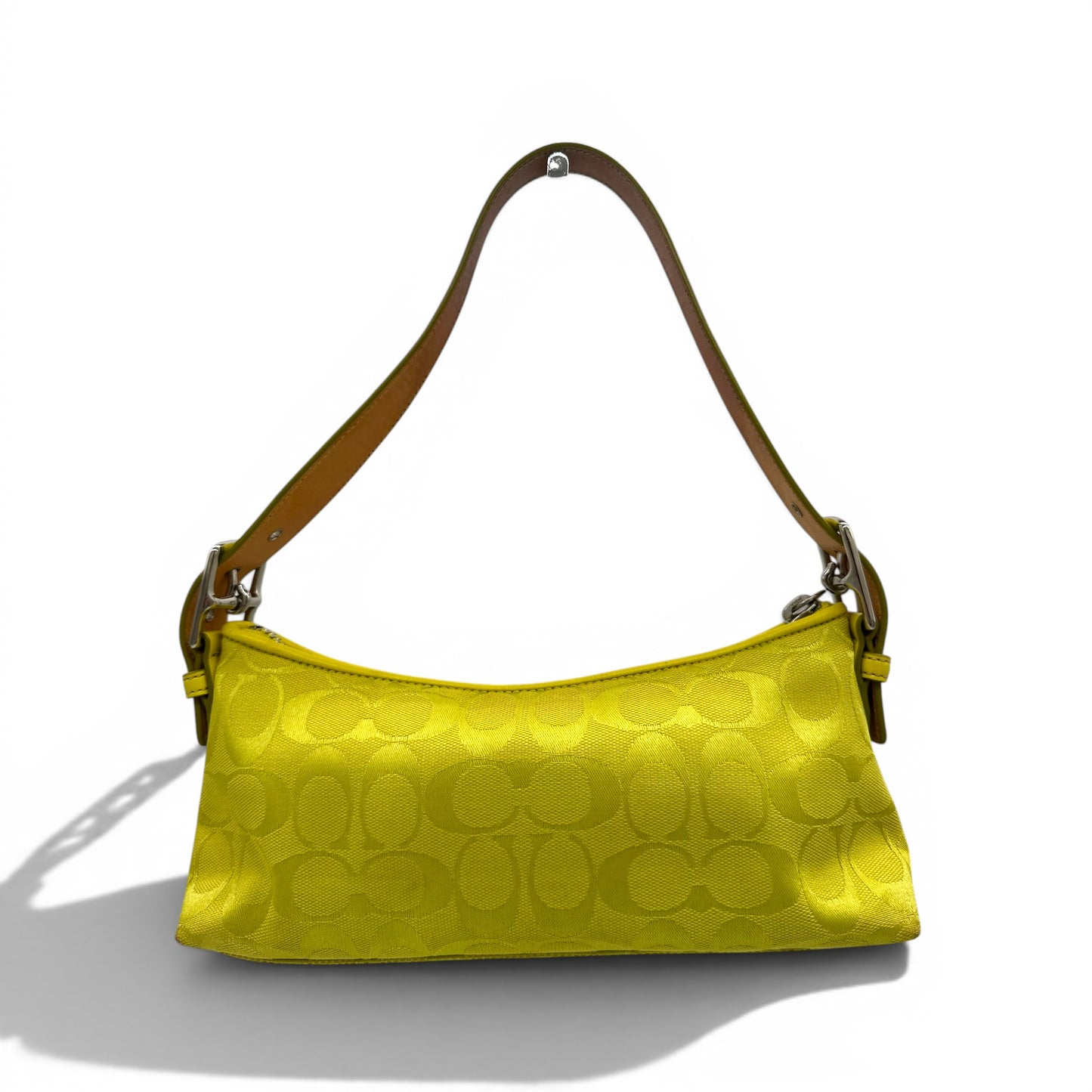 Vintage Coach 6371 East West Baguette Shoulder Bag