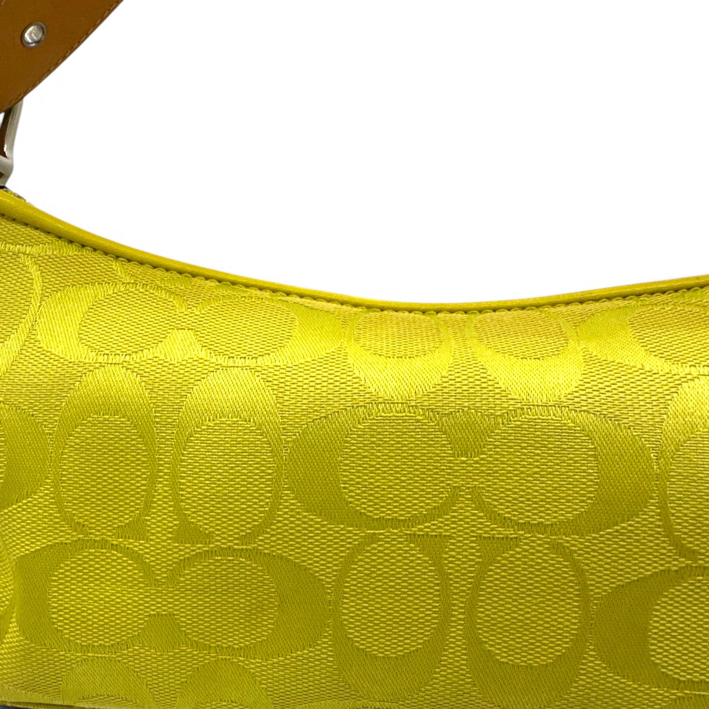 Vintage Coach 6371 East West Baguette Shoulder Bag