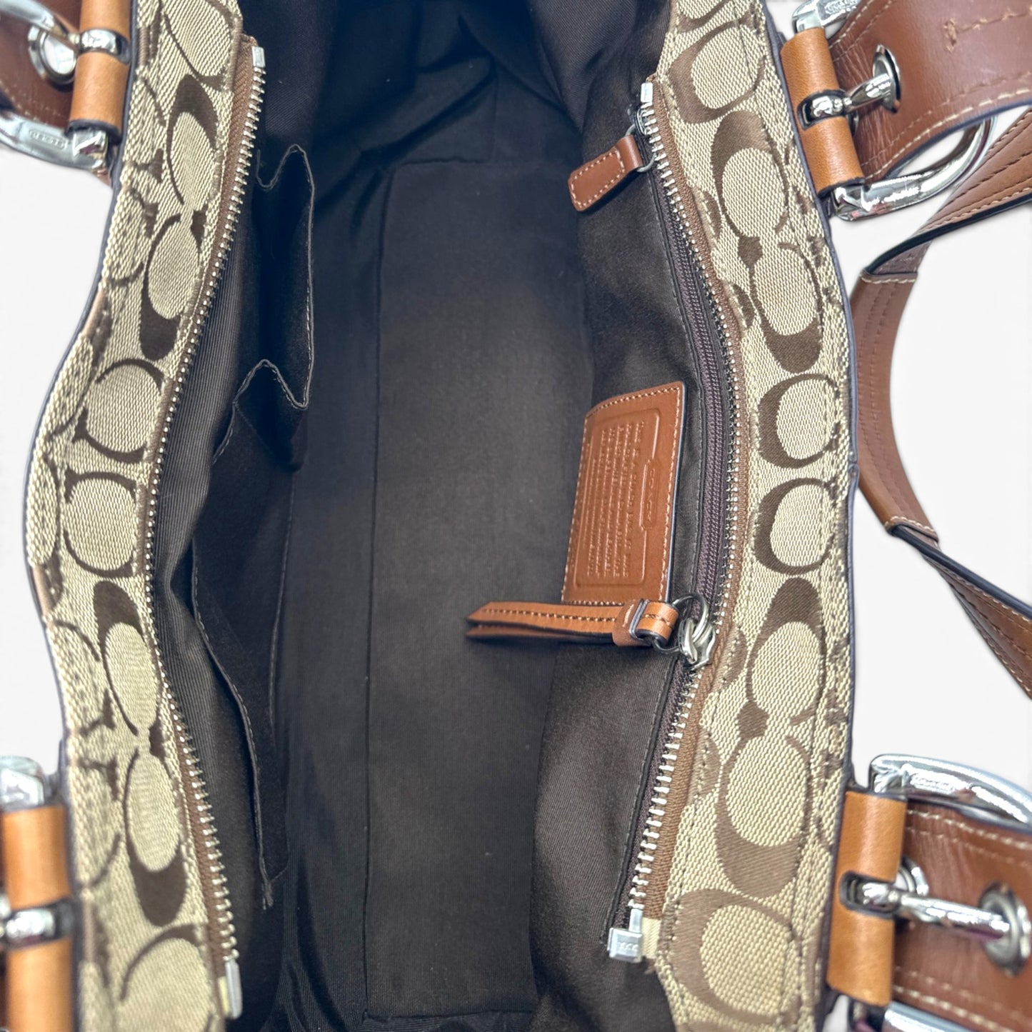 Sac cabas vintage Coach F13742 Soho