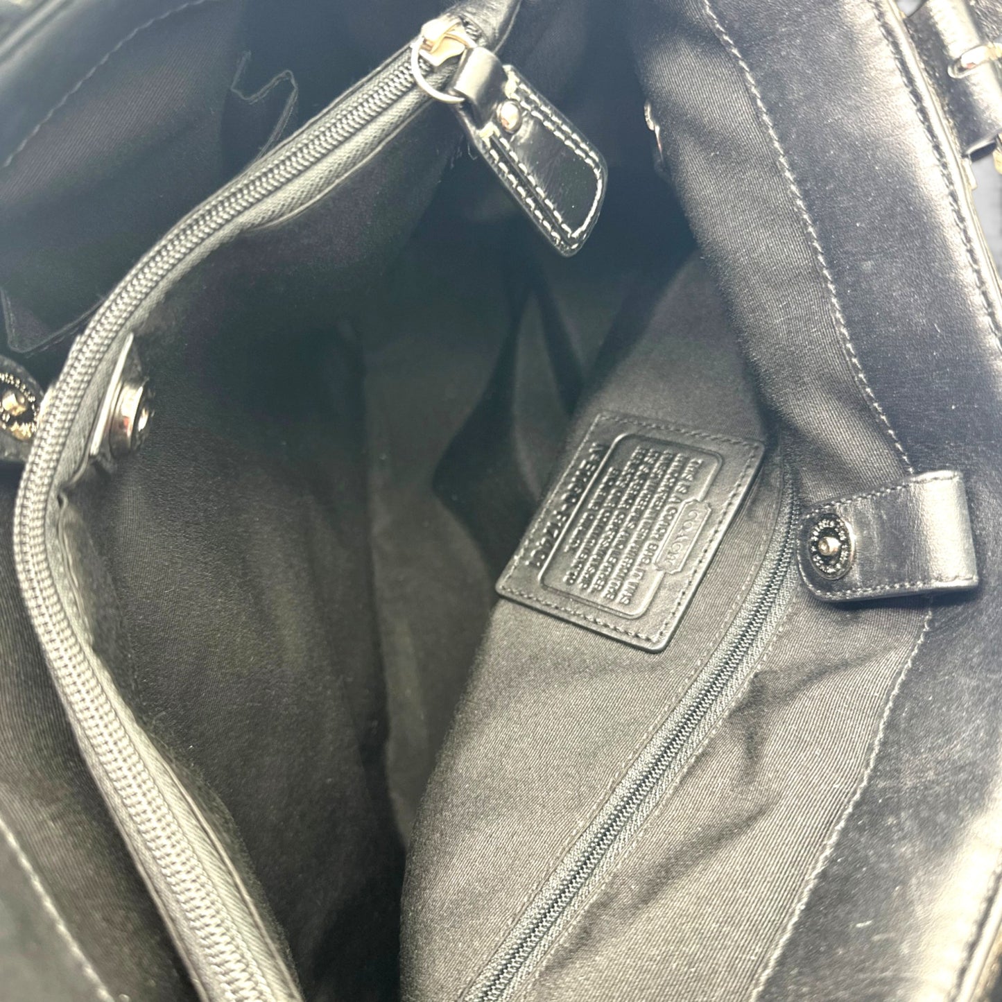 Sac cabas vintage Coach F17401