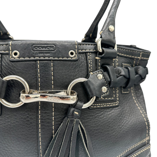 Vintage Coach F13084 Hampton Clip Tote Bag