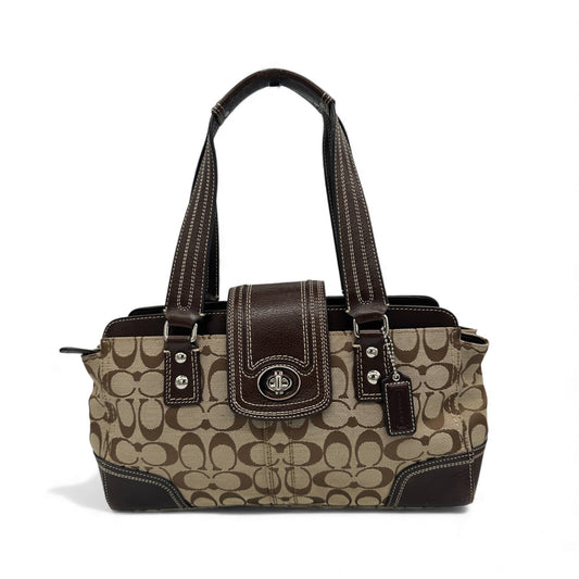 Vintage Coach F13975 Hamptons Carryall Schultertasche