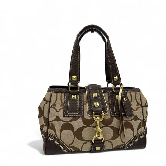 Vintage Coach 10313 Stud Detail Shoulder Bag