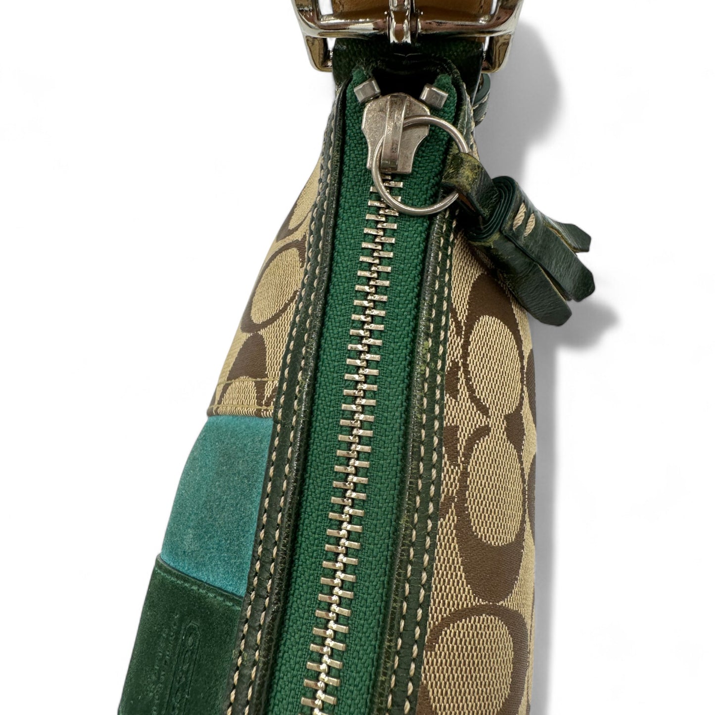 Vintage Coach 7039 East West Baguette Shoulder Bag
