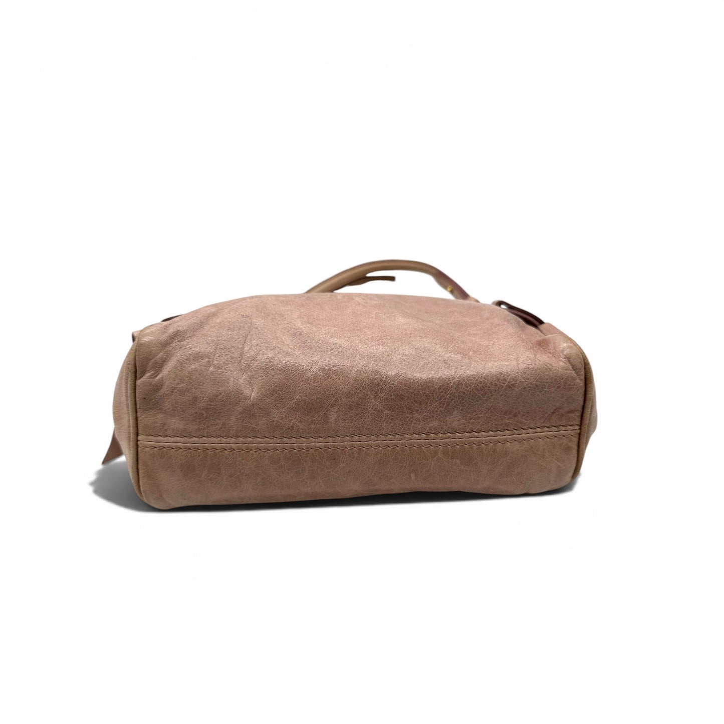 Sac à main vintage Miu Miu en cuir nappa réversible