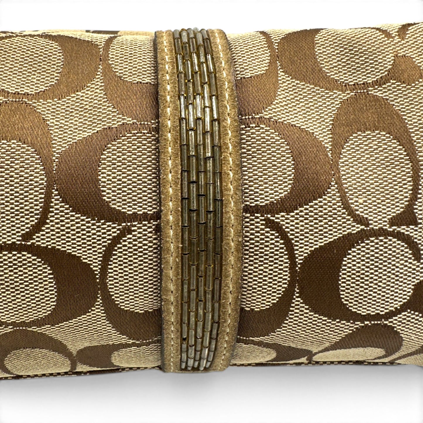 Vintage Coach Mini-Schultertasche