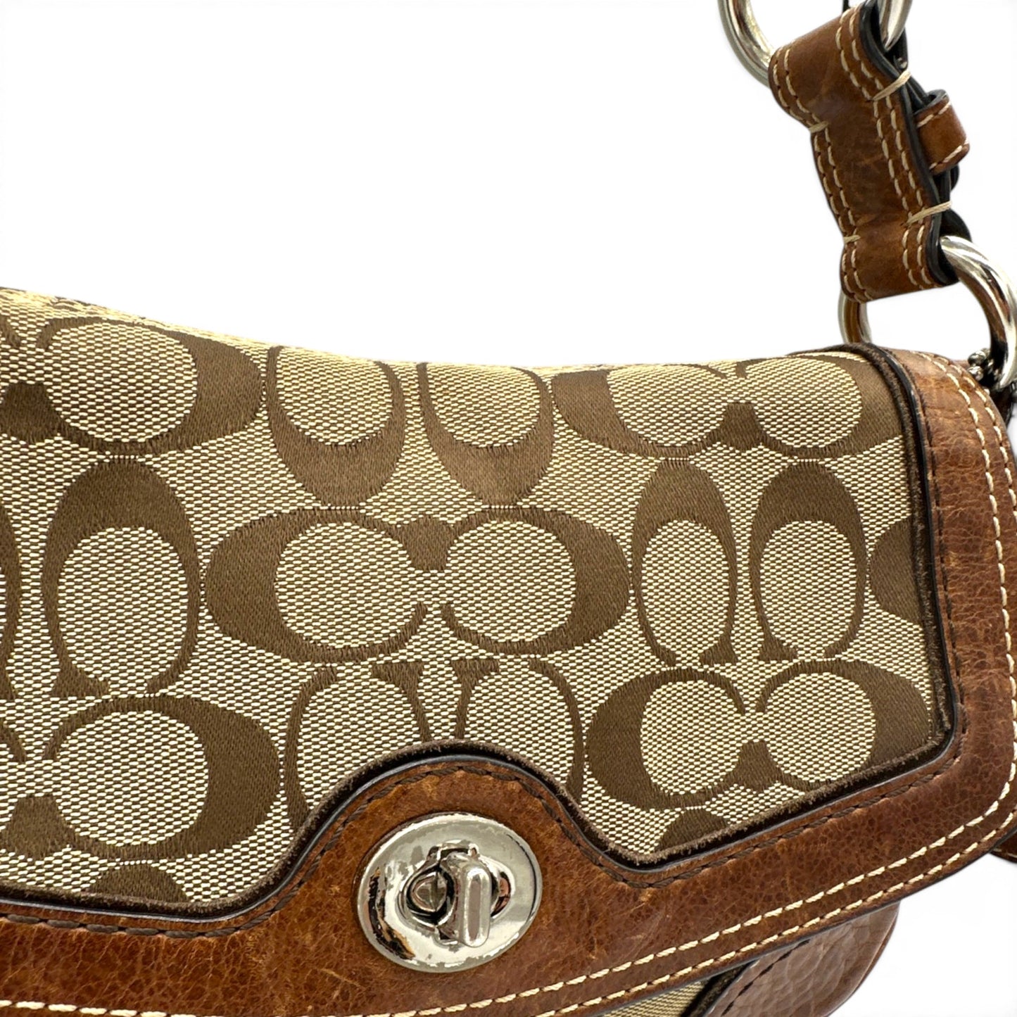 Sac bandoulière vintage Coach 10983 Chelsea à fermoir tournant