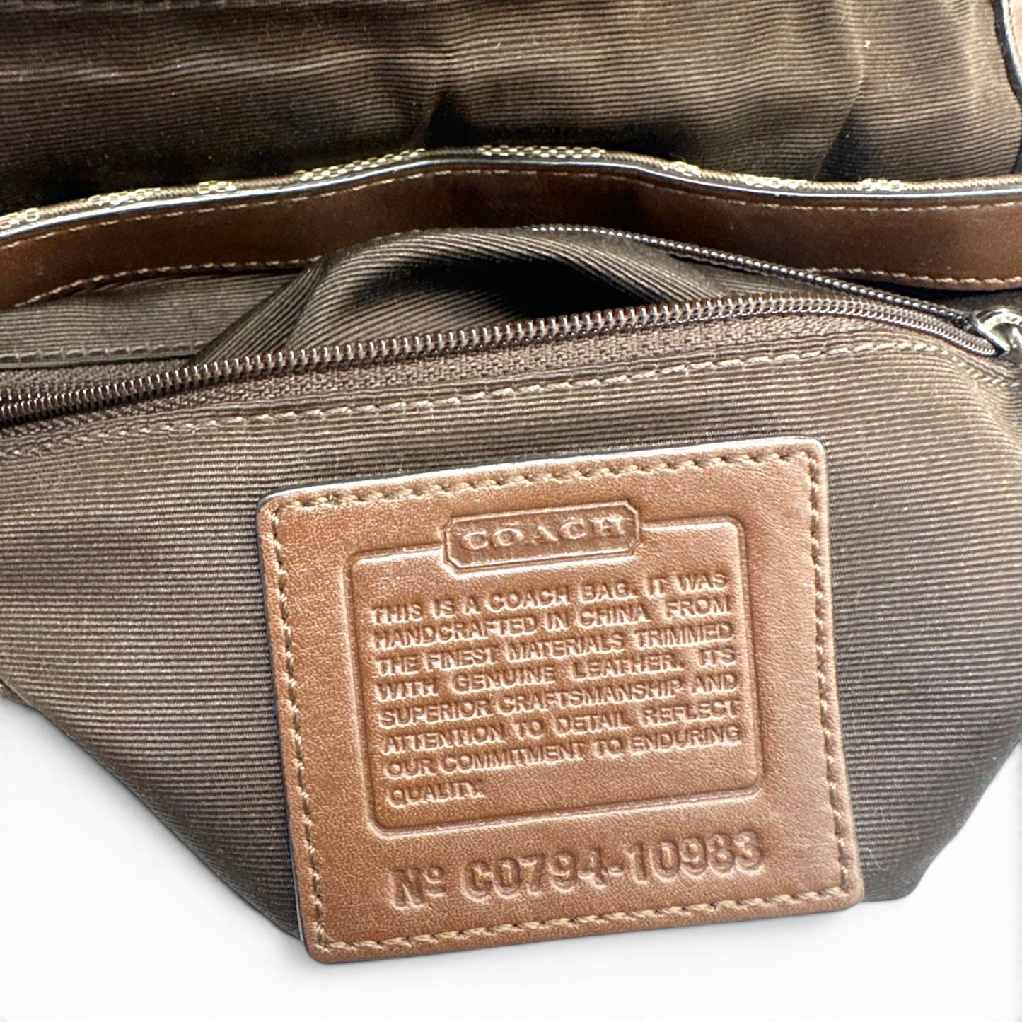 Sac bandoulière vintage Coach 10983 Chelsea à fermoir tournant