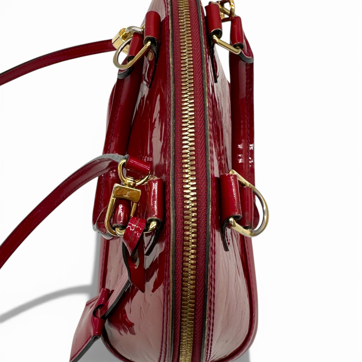 Vintage Louis Vuitton Vernis Alma BB Handbag