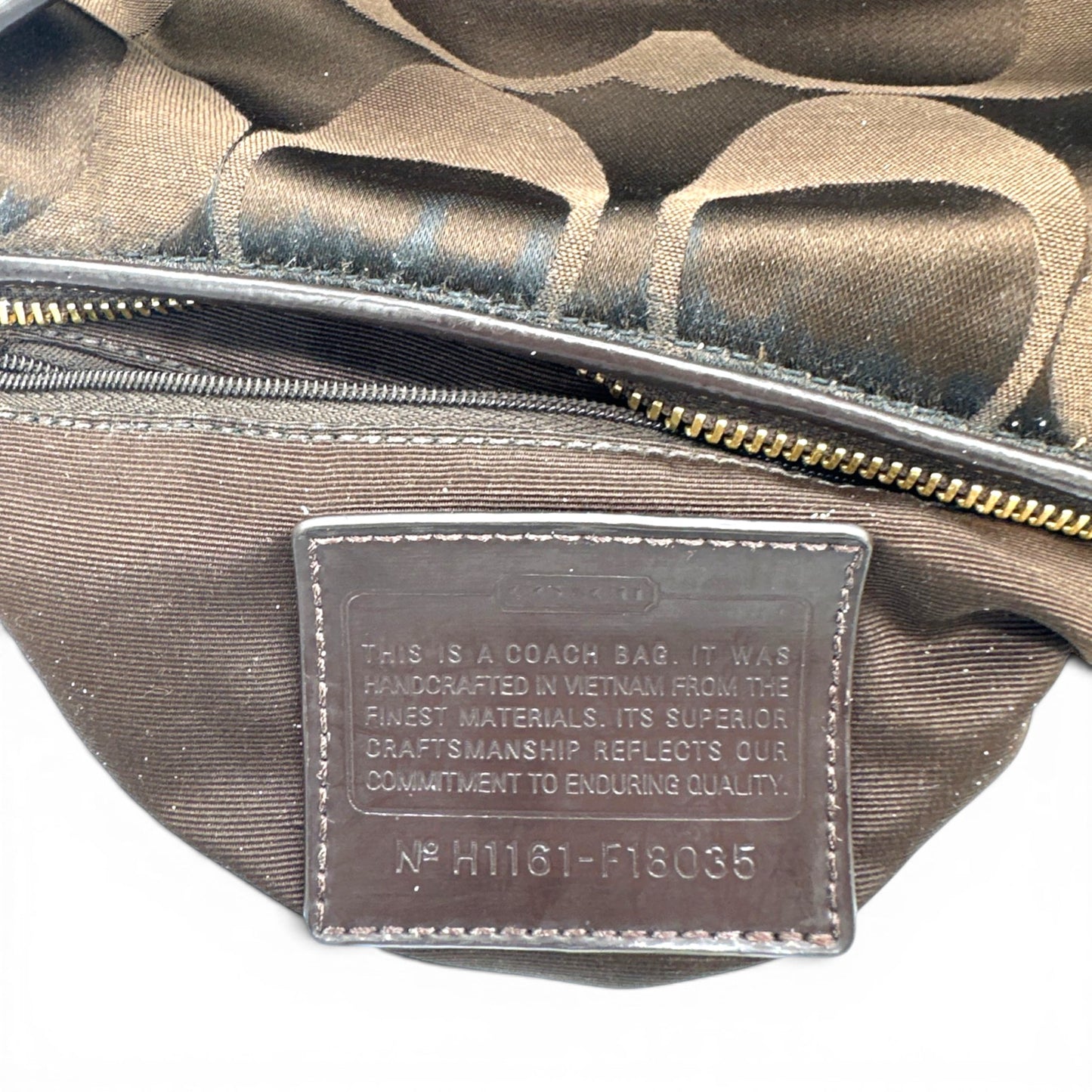 Vintage Coach F18035 Shoulder Bag