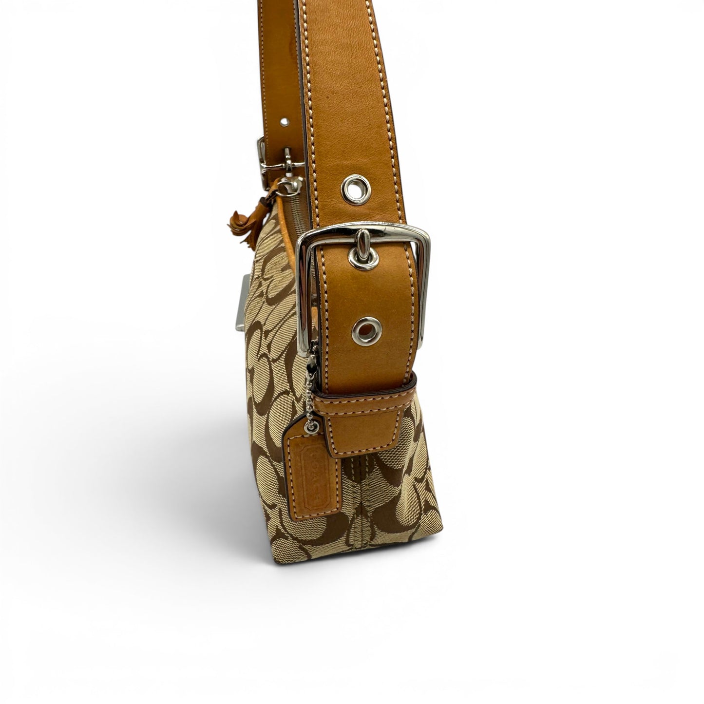 Vintage Coach 6371 Baguette Schultertasche