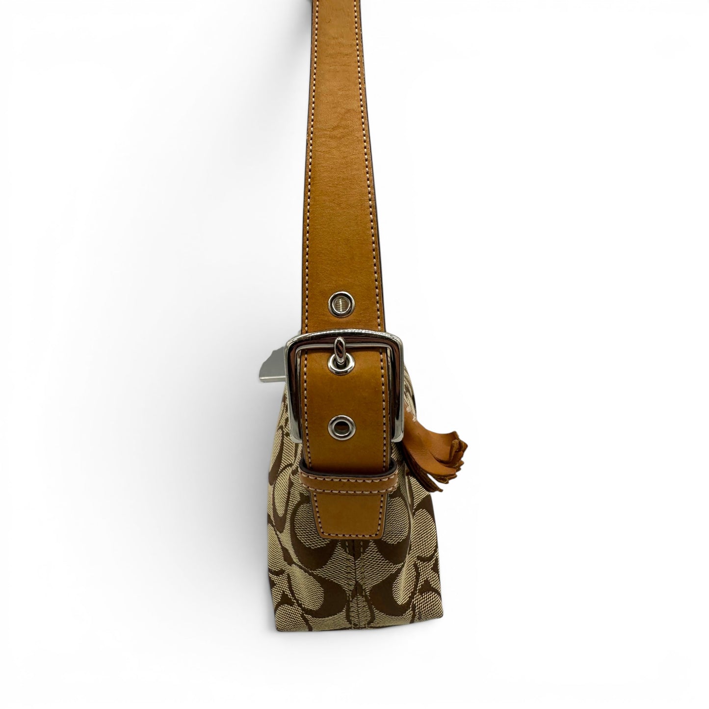 Vintage Coach 6371 Baguette Schultertasche