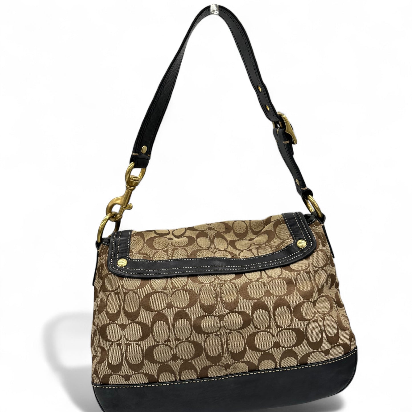 Vintage Coach F12857 Turnlock Legacy Shoulder Bag