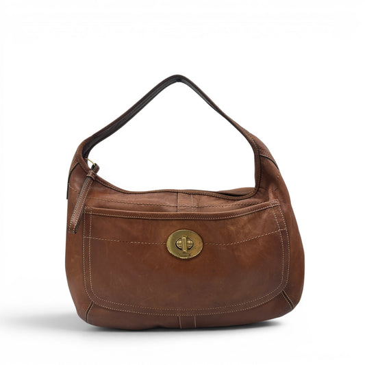 Vintage Coach 10741 Turnlock Ergo Shoulder Bag