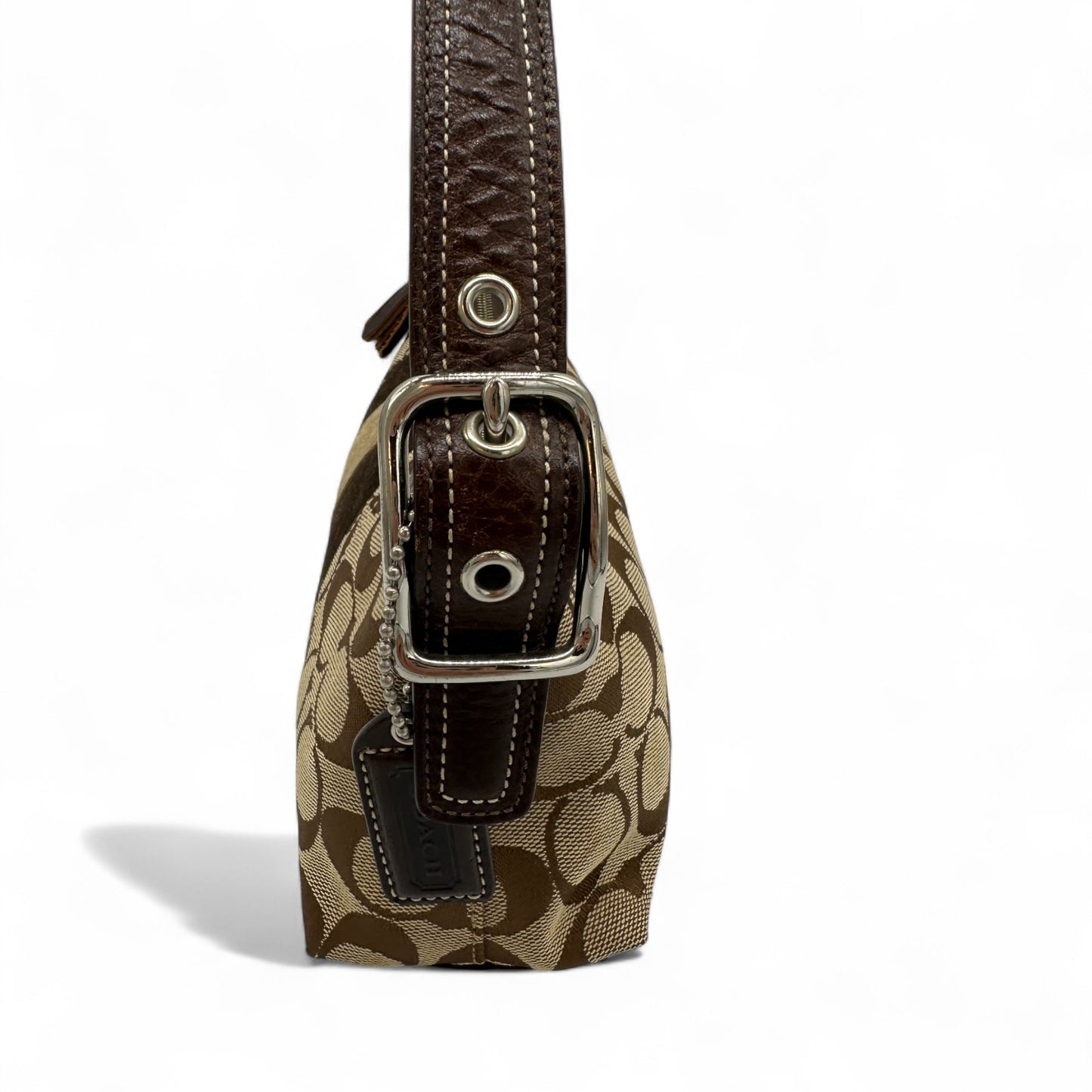 Vintage Coach 8K09 East West Baguette Shoulder Bag